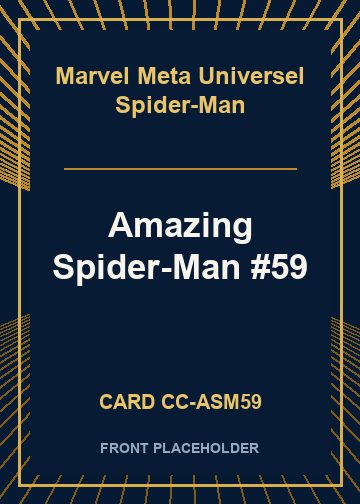 Amazing Spider-Man #59 card thumbnail