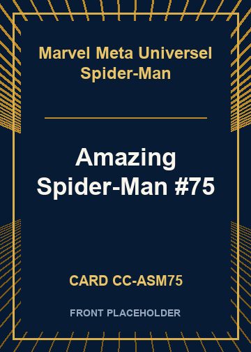 Amazing Spider-Man #75 front card image