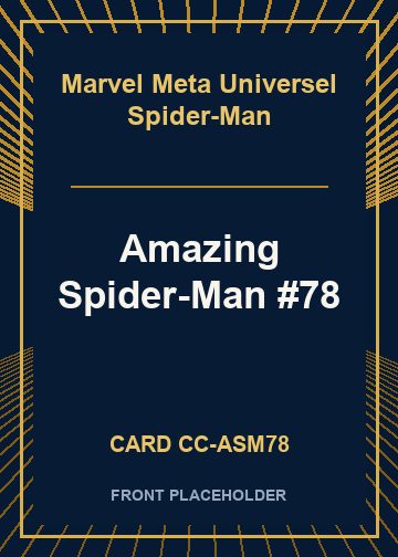 Amazing Spider-Man #78 card thumbnail