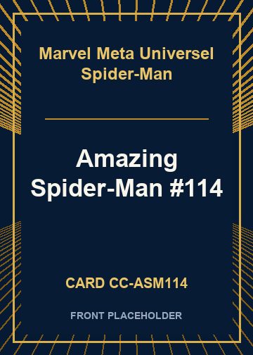 Amazing Spider-Man #114 card thumbnail