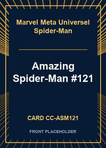 Amazing Spider-Man #121 card thumbnail