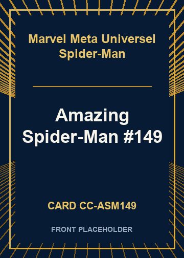 Amazing Spider-Man #149 front card image