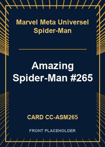Amazing Spider-Man #265 card thumbnail