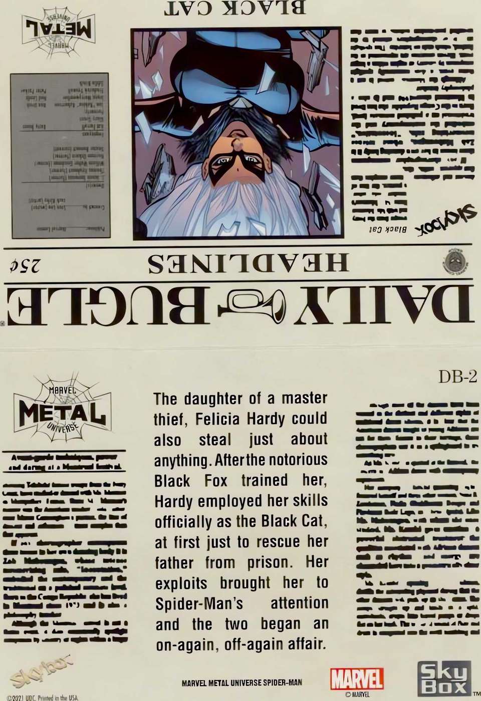 Black Cat back card image
