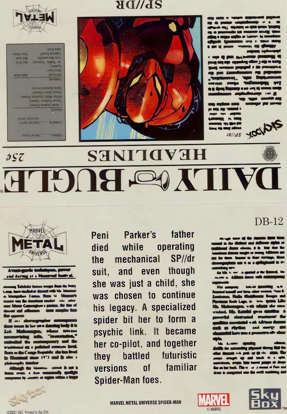 SP//dr back card image