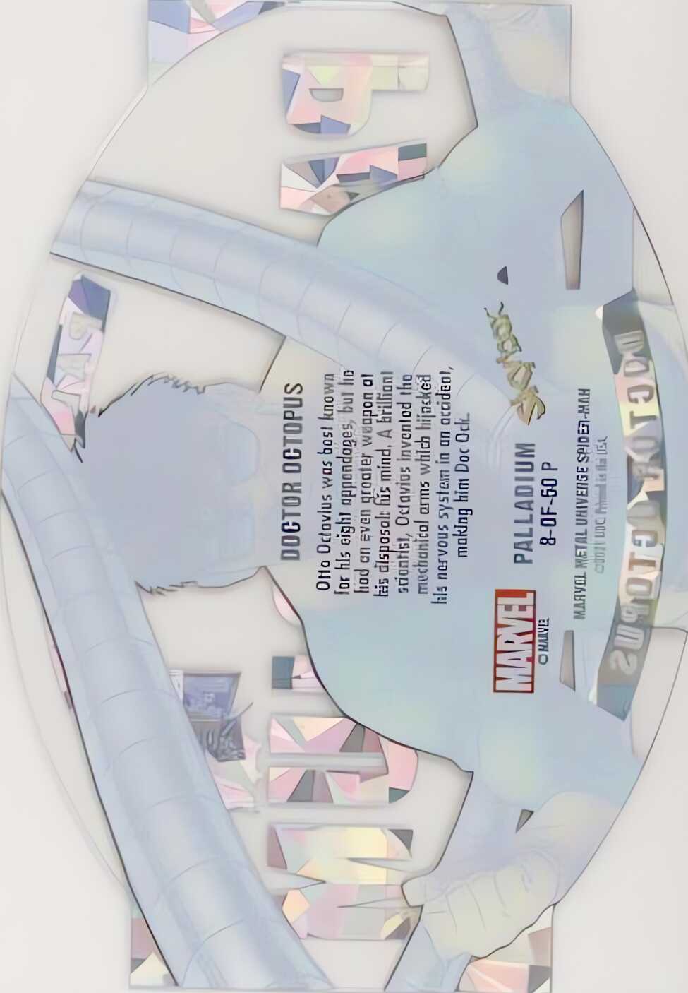 Doctor Octopus back card image