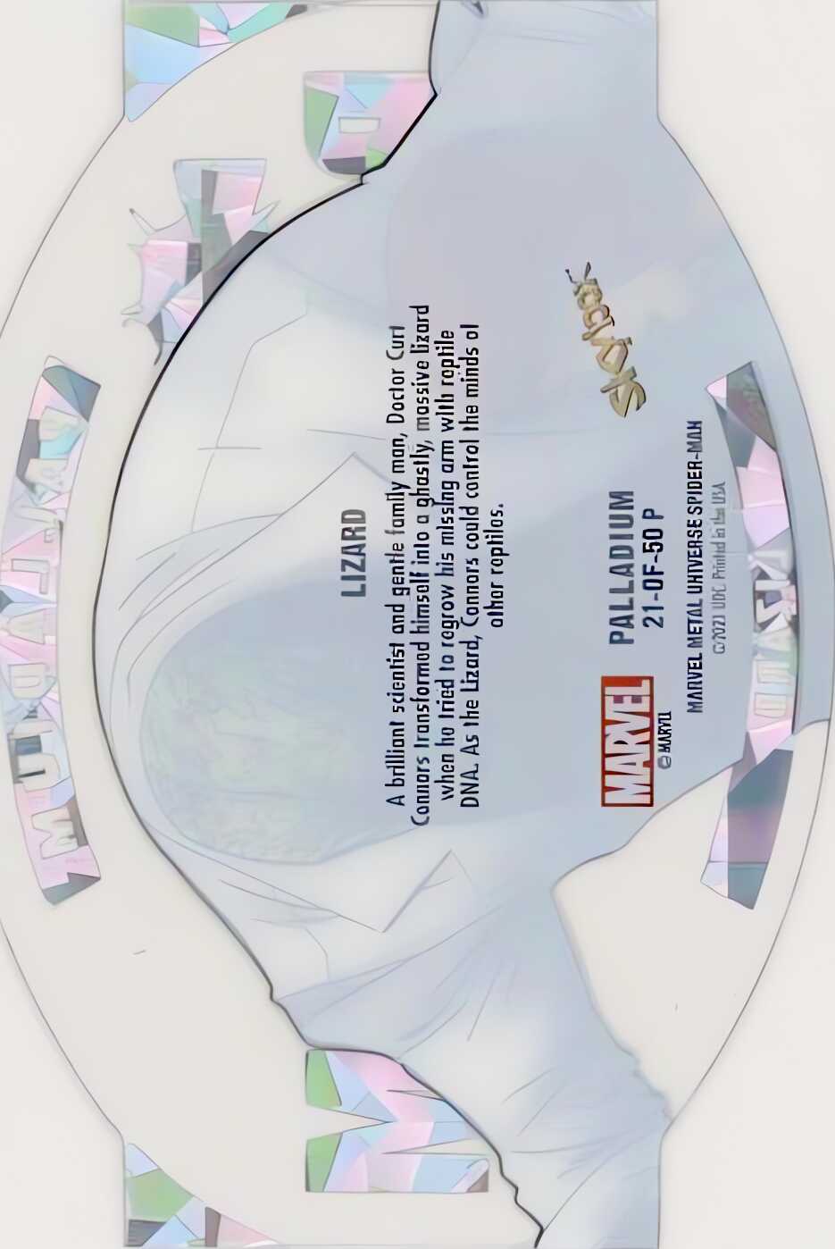 Lizard back card image