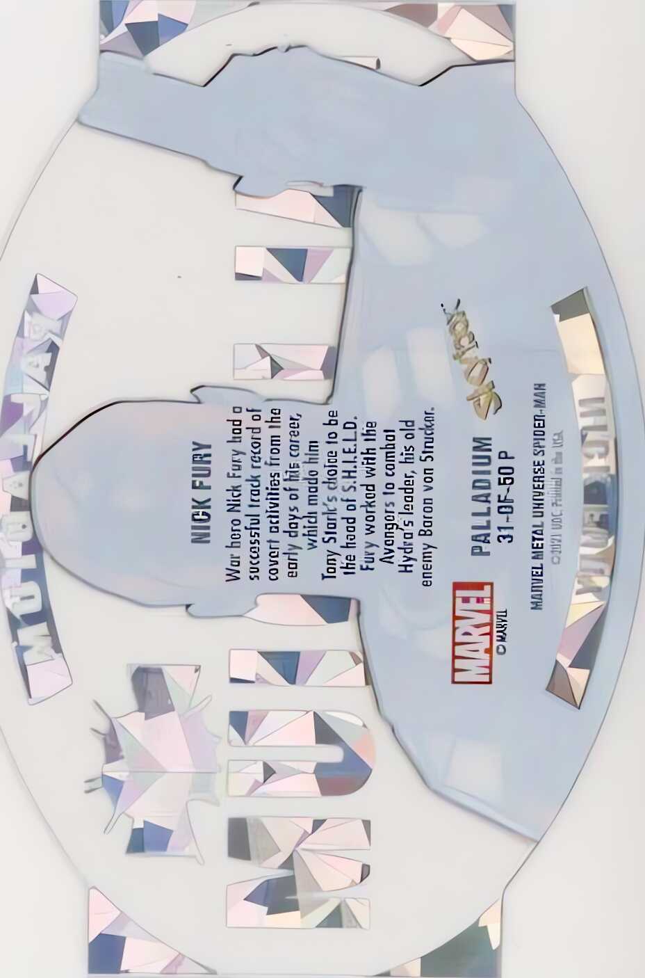 Mysterio back card image