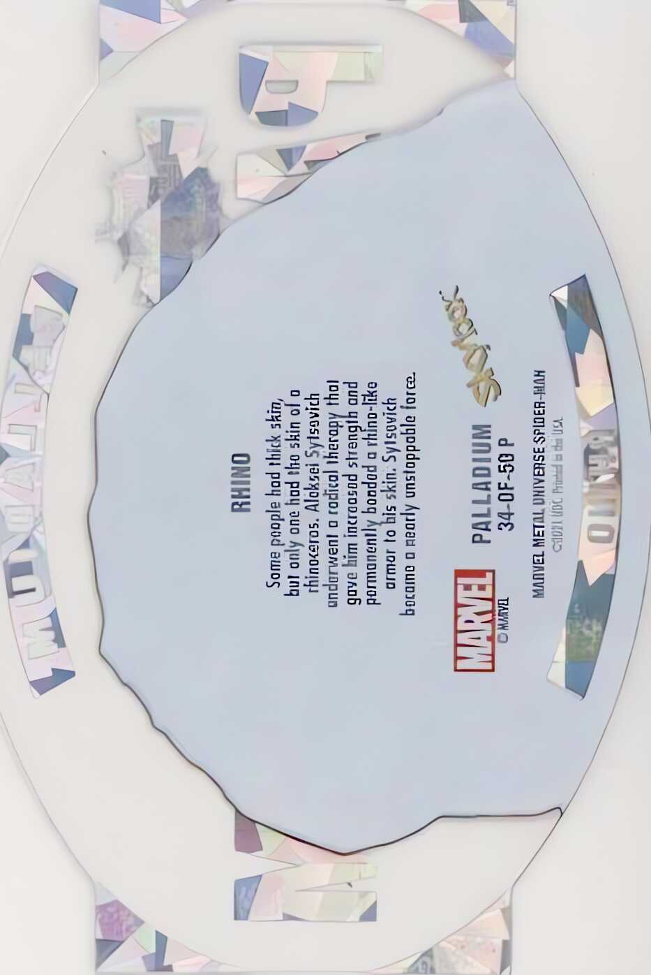 Captain America back card image