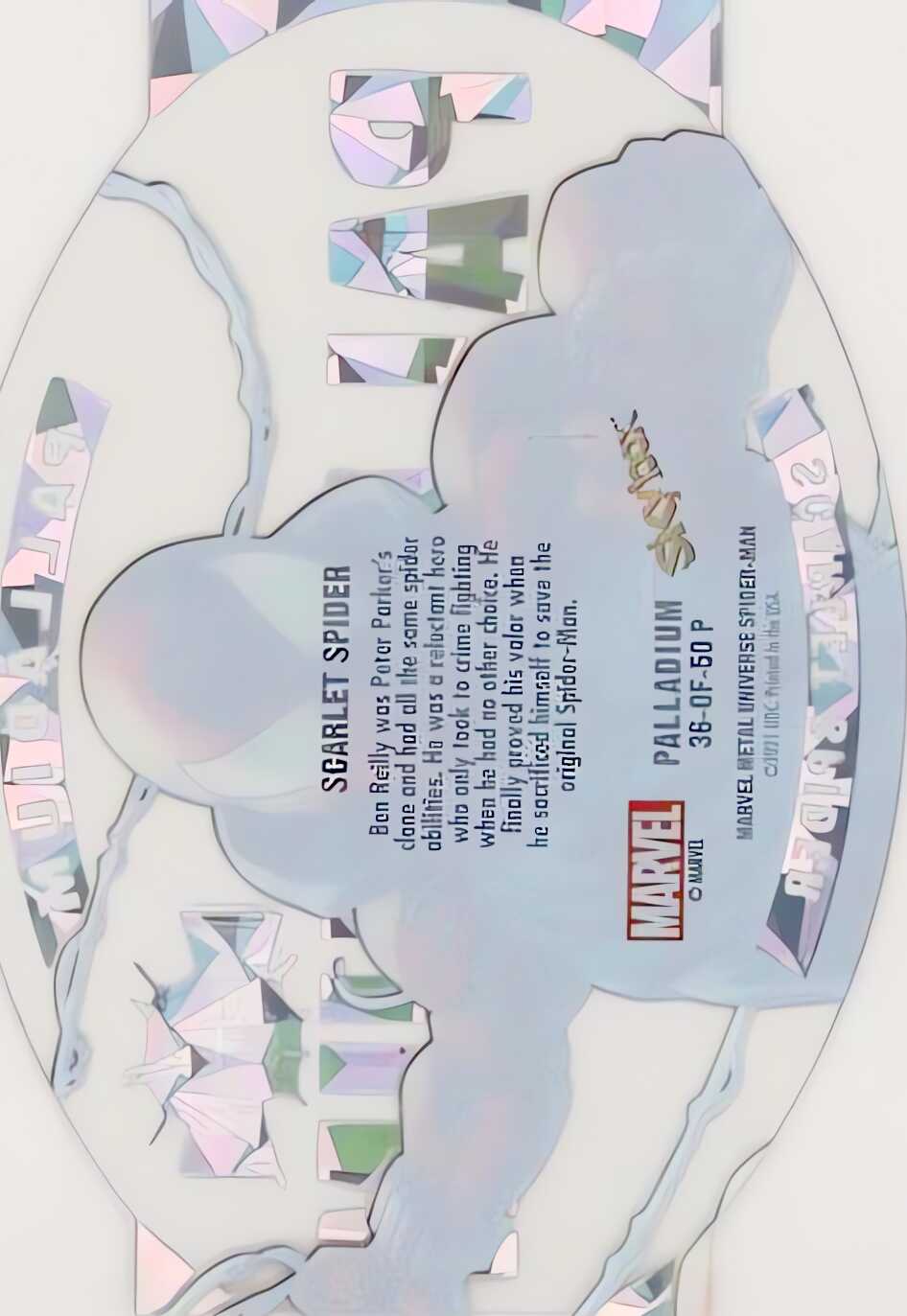 Sandman back card image