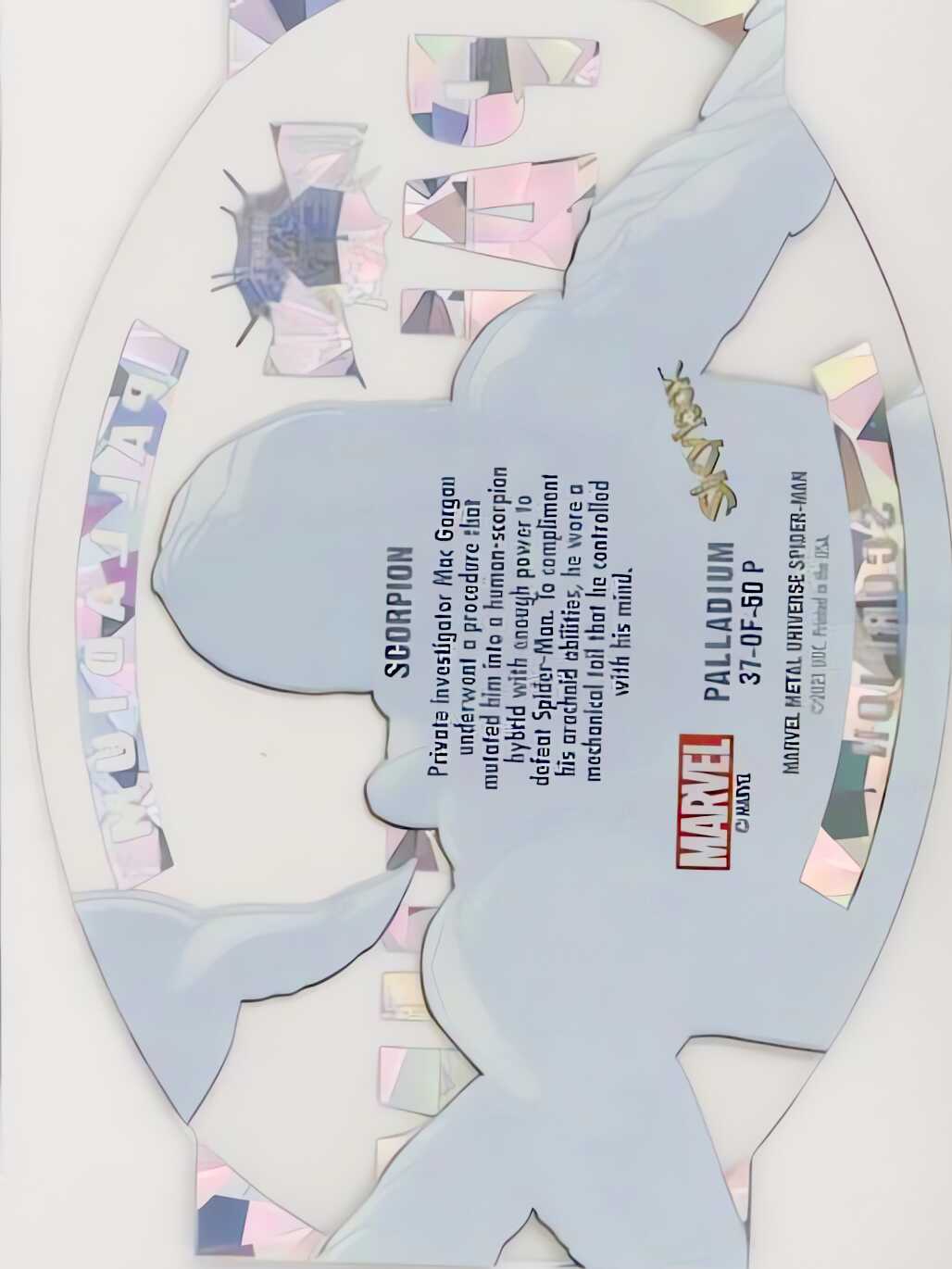 Scarlet Spider back card image