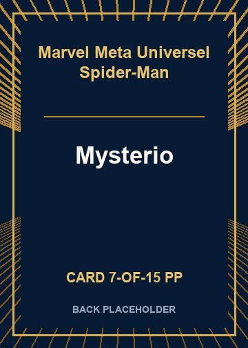 Mysterio back card image
