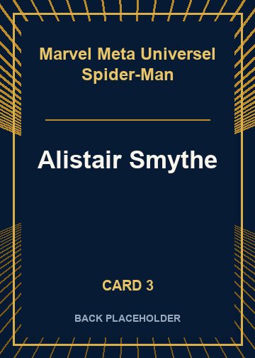 Alistair Smythe back card image