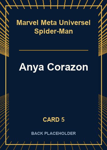 Anya Corazon back card image