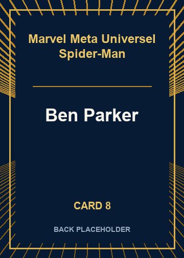 Ben Parker back card image