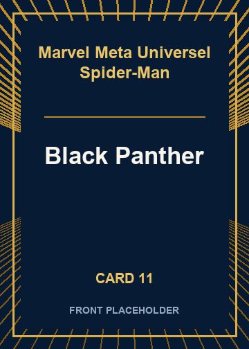 Black Panther card thumbnail