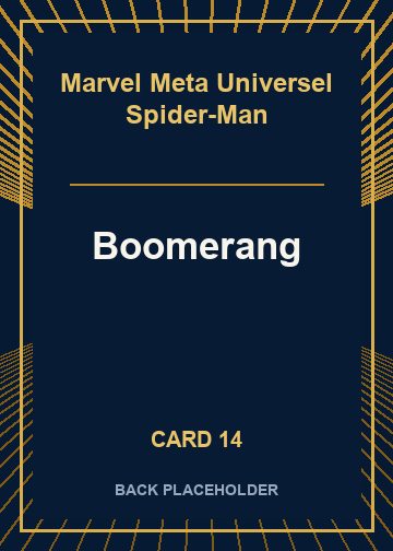 Boomerang back card image