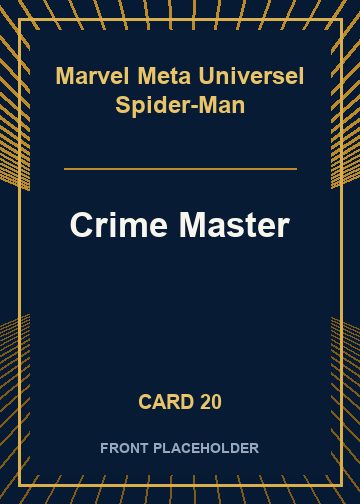 Crime Master front card image
