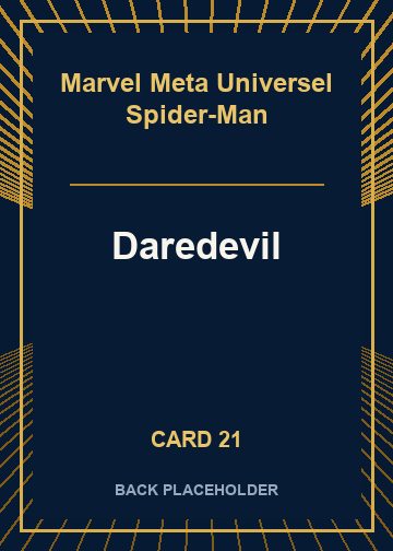 Daredevil back card image