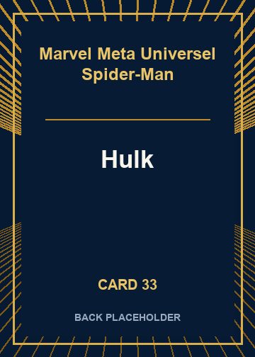 Hulk back card image