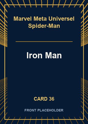 Iron Man card thumbnail