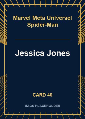 Jessica Jones back card image