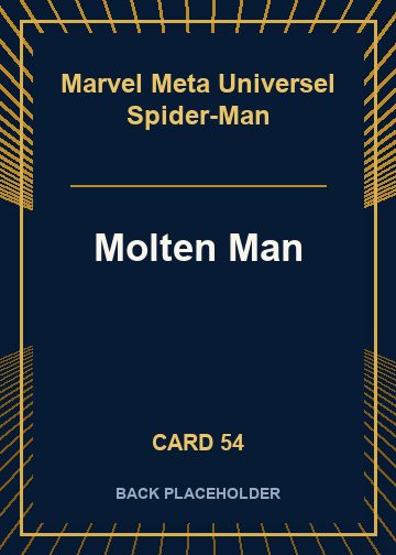 Molten Man back card image