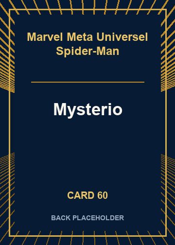 Mysterio back card image