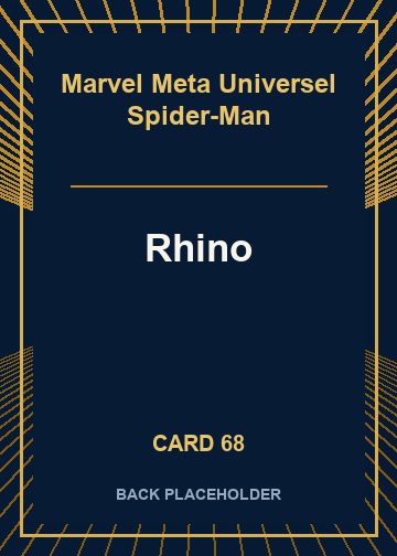 Rhino back card image