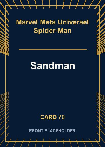 Sandman front card image