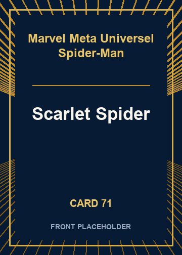 Scarlet Spider card thumbnail