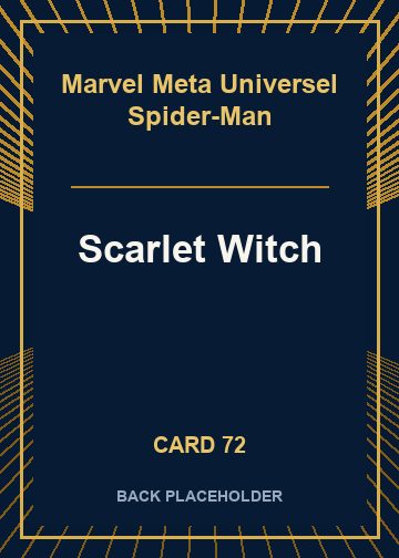 Scarlet Witch back card image