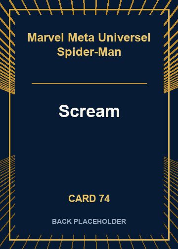 Scream back card image
