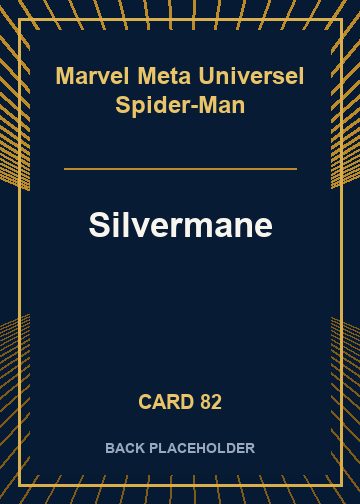 Silvermane back card image