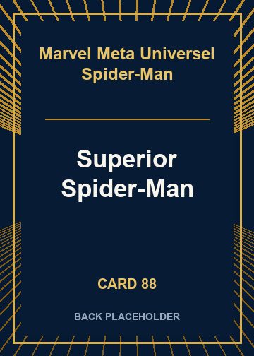 Superior Spider-Man back card image