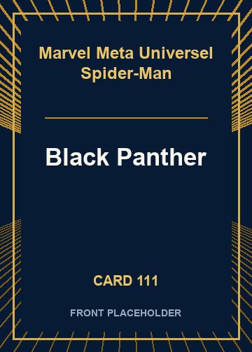 Black Panther card thumbnail