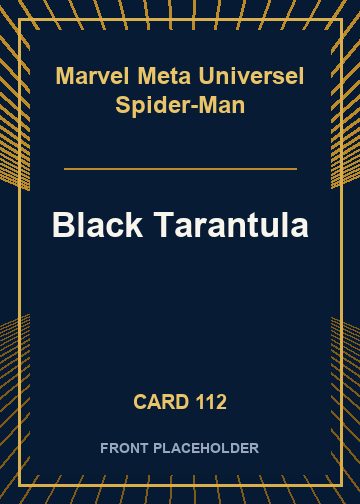 Black Tarantula card thumbnail