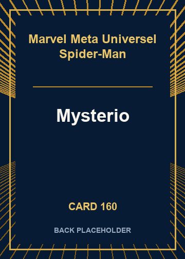 Mysterio back card image