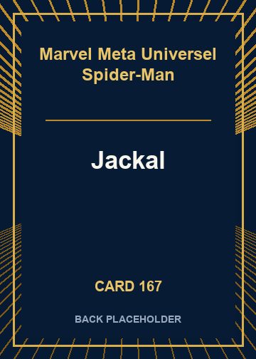 Jackal back card image
