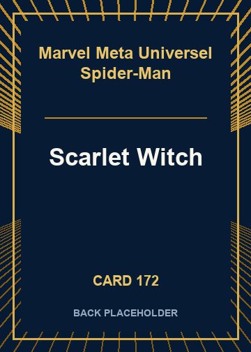 Scarlet Witch back card image