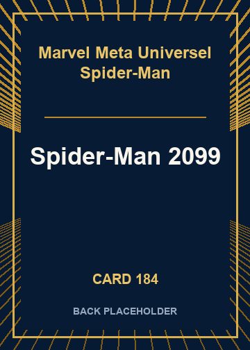 Spider-Man 2099 back card image