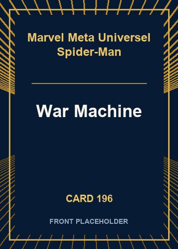 War Machine card thumbnail