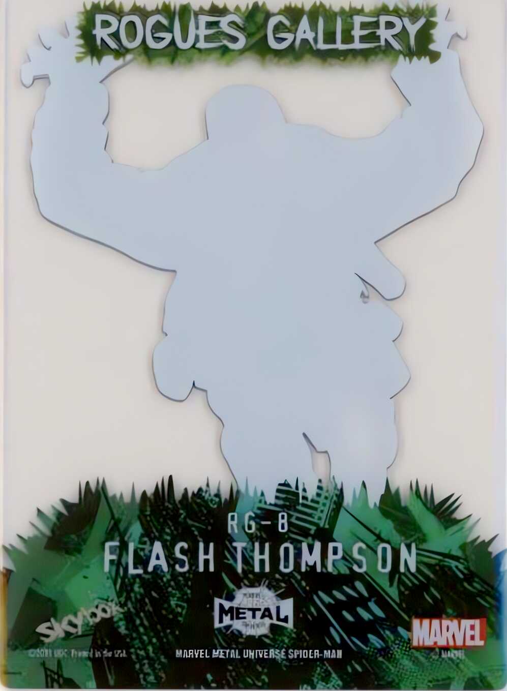 Flash Thompson back card image