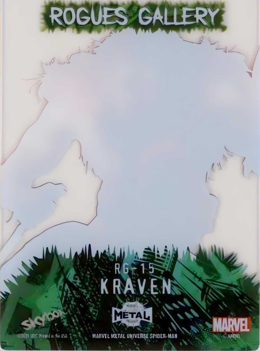 Kraven back card image
