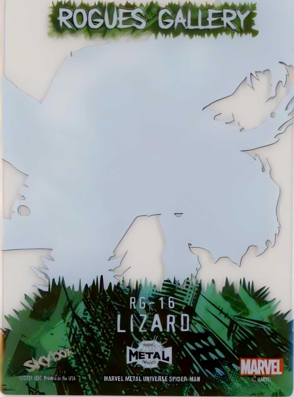 Lizard back card image