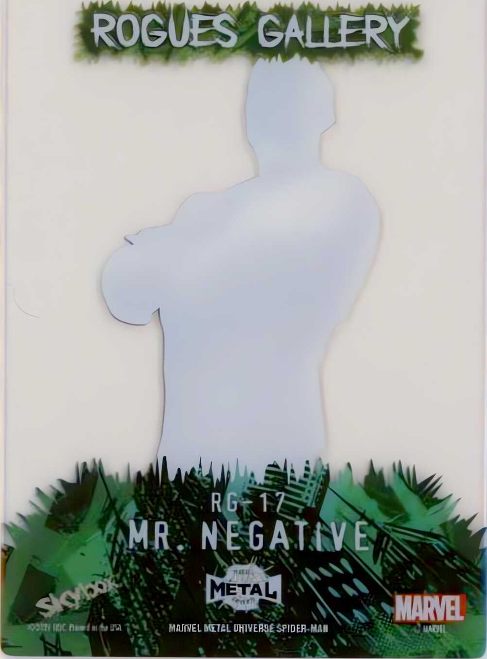 Mr. Negative back card image
