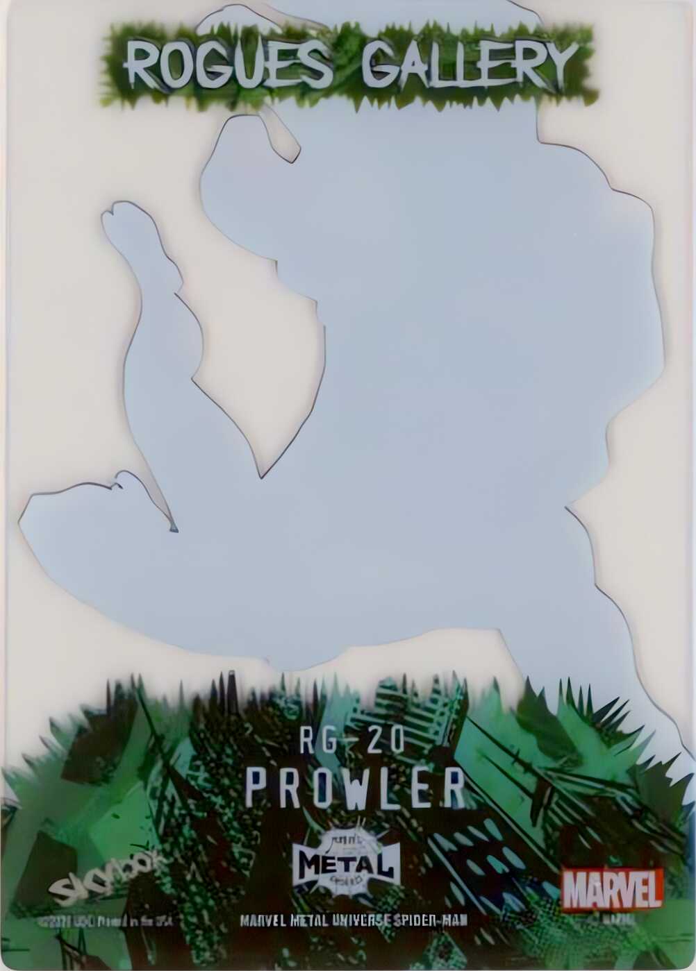 Prowler back card image