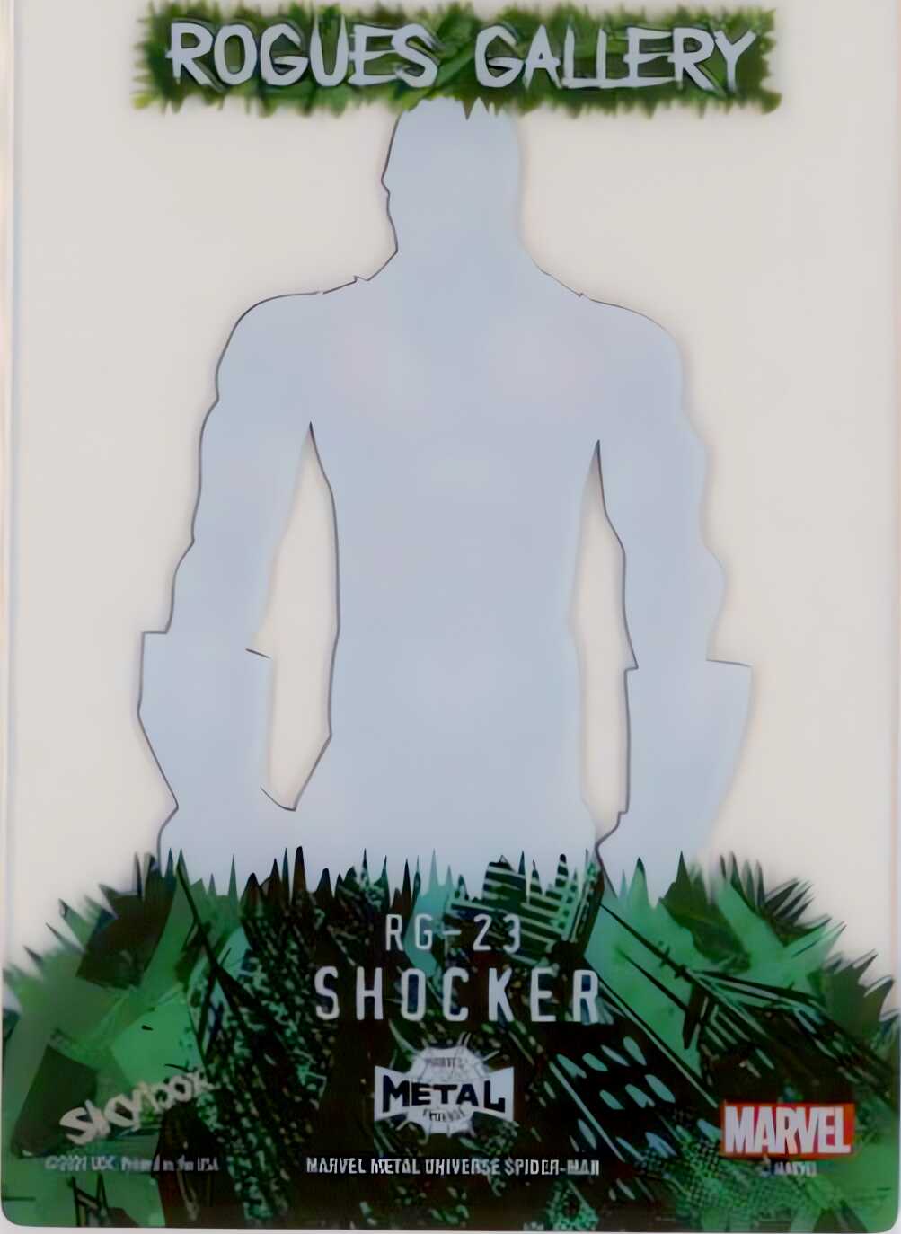Shocker back card image
