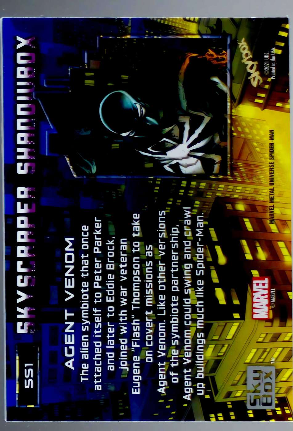 Agent Venom back card image