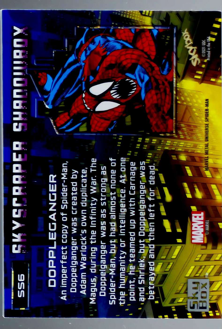 Doppleganger back card image